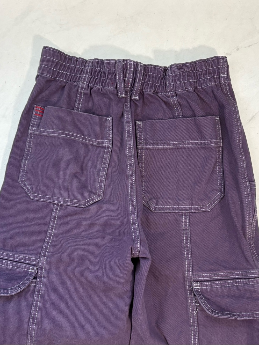 Urban Outfitters BDG Purple Size 26 Cargo Jeans Utility Grunge Punk Retro Baggy - Picture 4 of 7